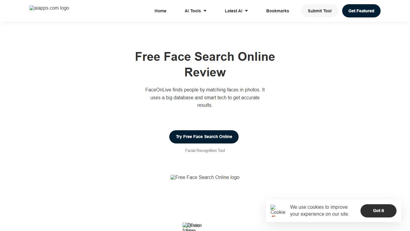 Free Face Search Online - AI Tool Features, Use Cases & Review 2026 AIapps